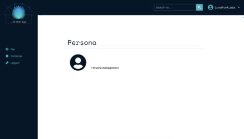 Hermitage persona management