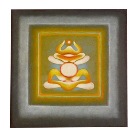 Untitled, 1971, oil on canvas, G.R. Santosh